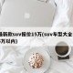 最新款suv报价15万(suv车型大全15万以内)