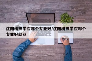 沈阳科技学院哪个专业好/沈阳科技学院哪个专业好就业