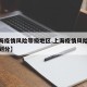 【上海疫情风险等级地区,上海疫情风险等级地区划分】