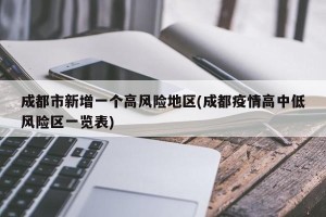 成都市新增一个高风险地区(成都疫情高中低风险区一览表)