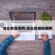 湖北新增病例/湖北新增的病例