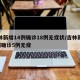 吉林新增14例确诊18例无症状/吉林新增4例确诊5例无症
