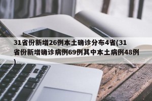 31省份新增26例本土确诊分布4省(31省份新增确诊病例69例其中本土病例48例)