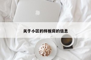 关于小区的样板房的信息